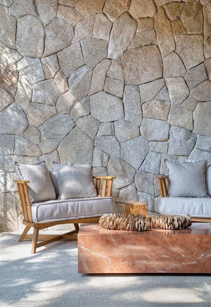 Revestimento em pedra natural